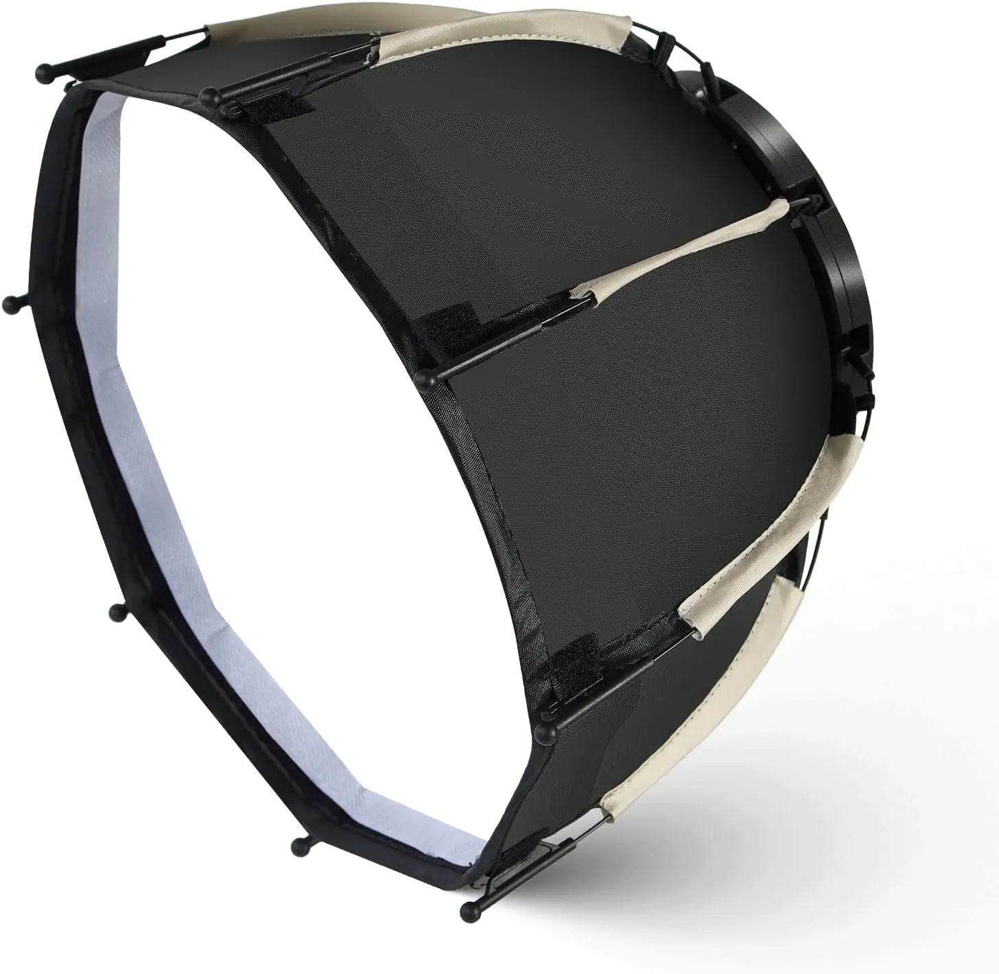 Portable 30cm Octagonal Softbox Mini Honeycomb Grid Bowens Mount Quick Release Honeycomb Grid Softbox for COB Light Studio