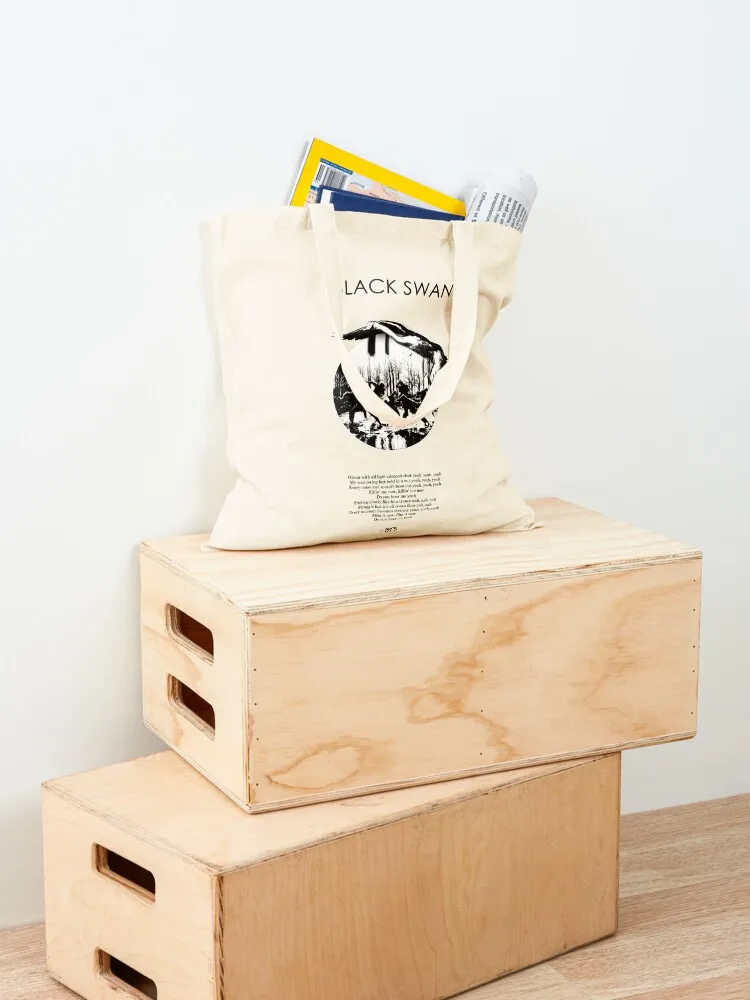 حقيبة يد بلاك سوان 2 كبيرة الحجم من القماش الجمالي اللطيف