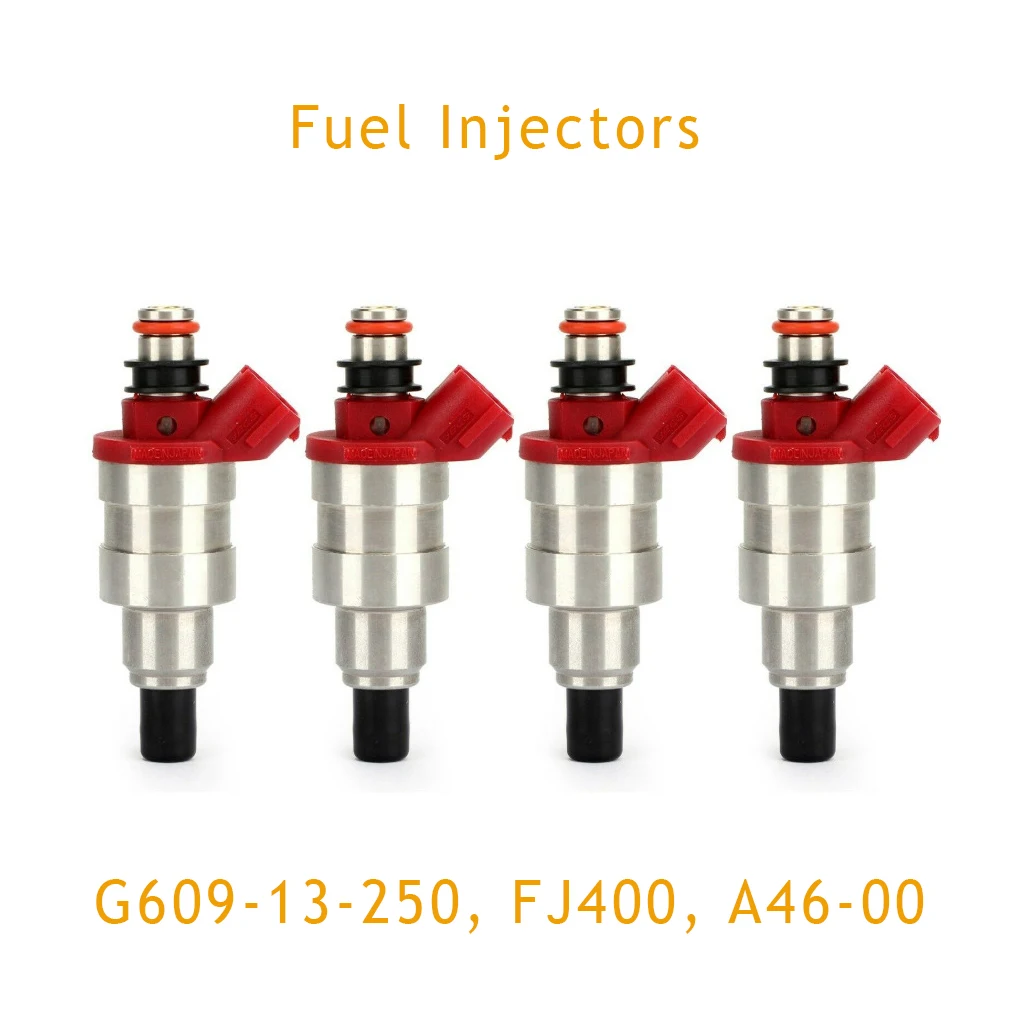 4pcs/set Rust Resistant Car Fuels Injectors Nozzle Promote Smooth Engine Operation Rust Resistant