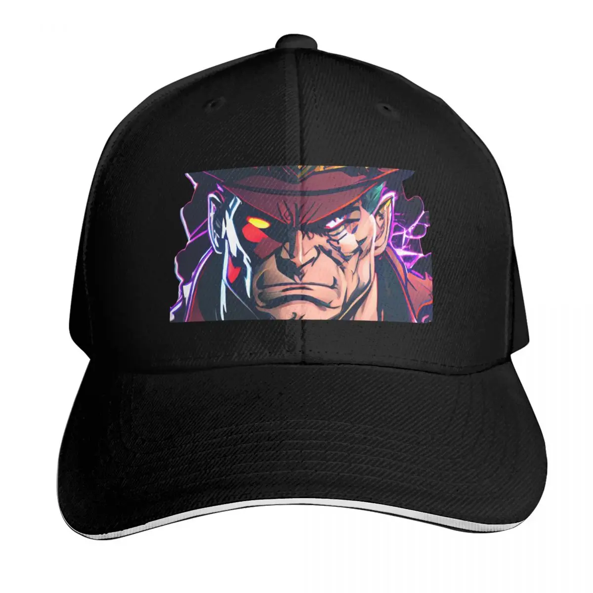 Gorra de béisbol M. Bison Street Fighters, gorra de béisbol, gorra de golf, gorra genuina de lujo para mujer, sombreros divertidos, gorra de béisbol para hombres y mujeres