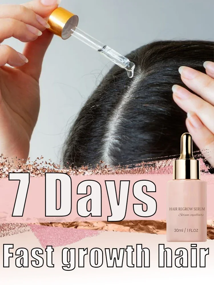 

Hair Fast Growth oil Treatment Effective Anti Hair Loss Thinning Prevent Baldness Scalp Cure Nourish Hair Roots Essence Serum