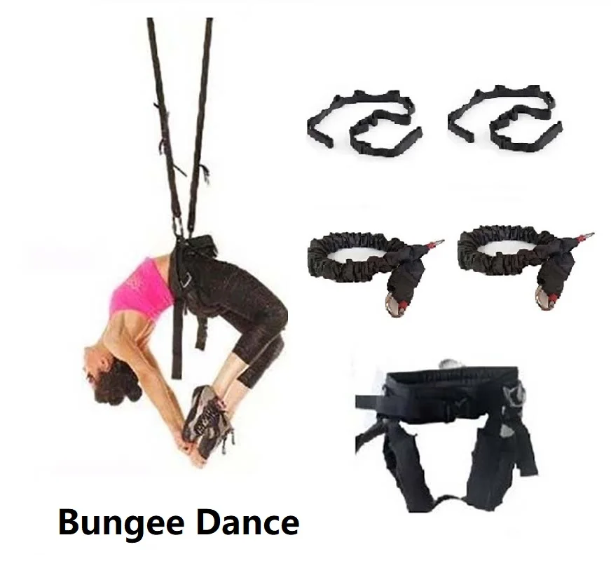 Bungee Dance Workout,Pull Rope Exercise Equipment, Fitness Training, Gravity Yoga