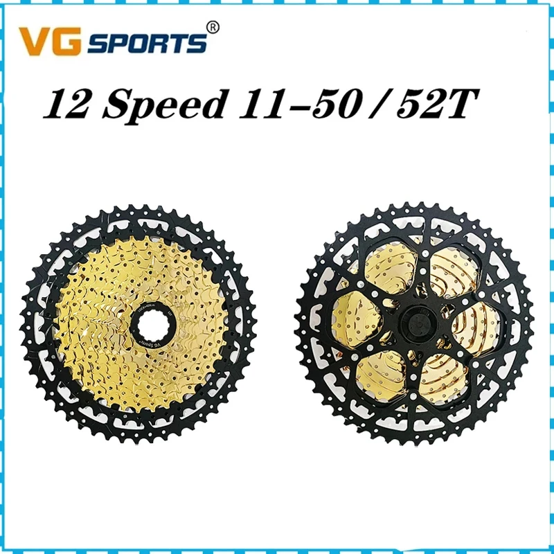 

VG Sports MTB Bike Sprocket Cassette 12 Speed Velocidade 11-50T/11-52T Bicycle Cassette 12V Freewheel MTB Bike For SHIMANO SRAM