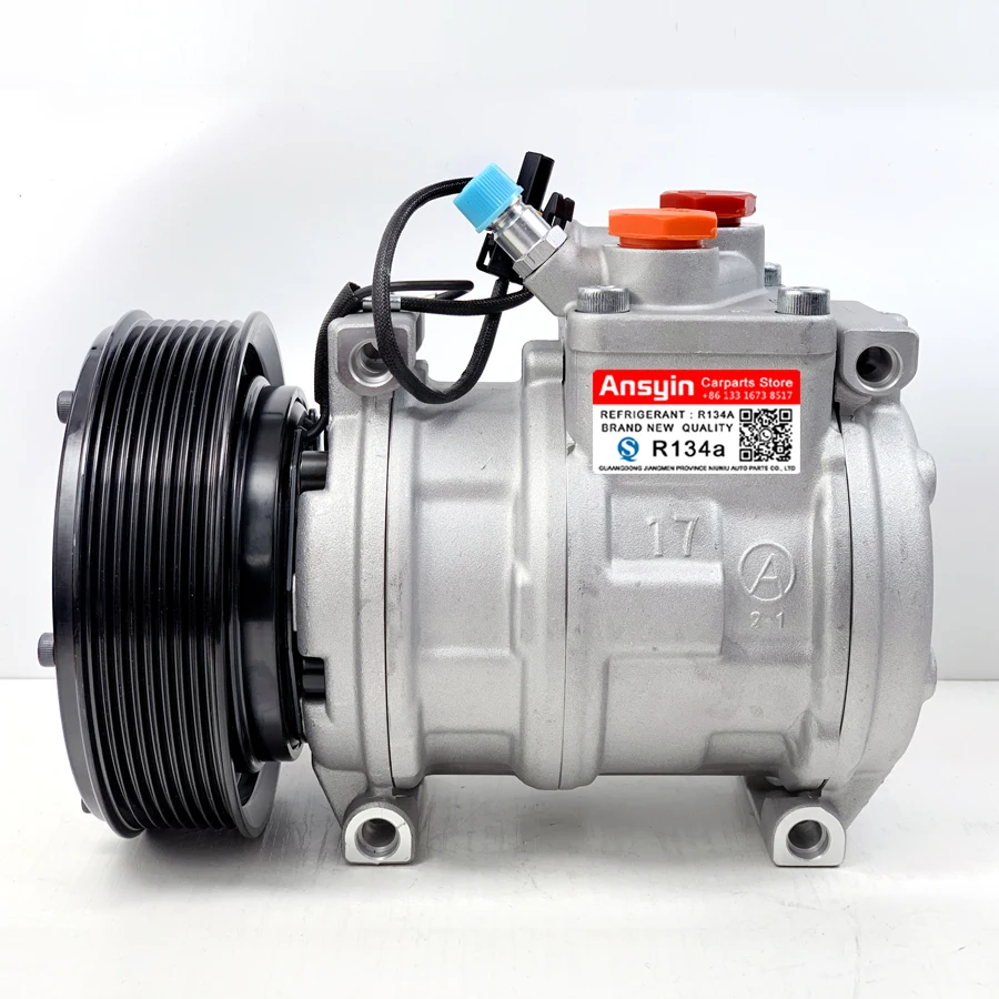 Car AC Compressor For John Deere Tractor AH169875 AN221429 RE196923 RE46609 RE69716 SE501459 SE501462 TY24304 447200-4930