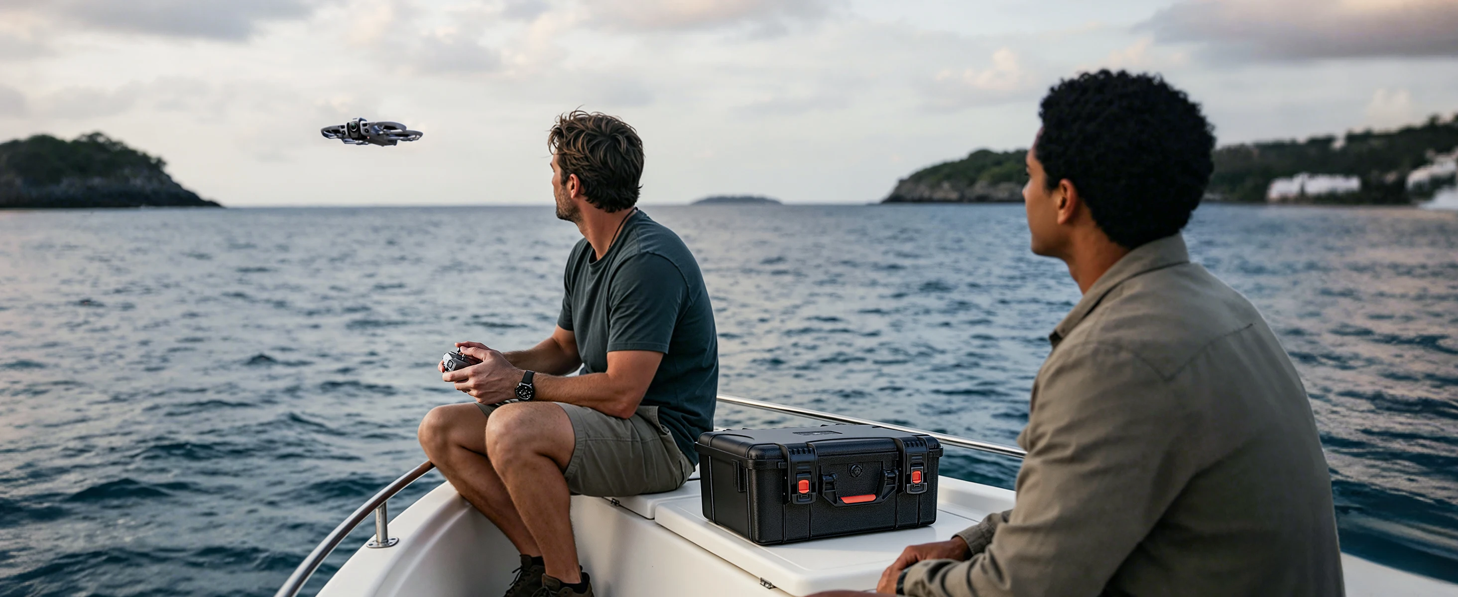 Wasserdichter Hartschalenkoffer für DJI Avata 360 Combo Stoßfeste Reise-Aufbewahrungsbox Unterstützt RC2/G-N3 Brillen/Motion Controller/Akku – Detail 13
