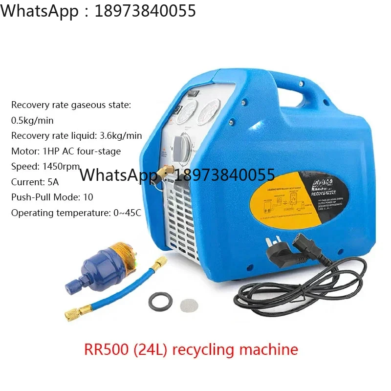 Air-conditioning refrigerator refrigerant automatic recovery machine double-cylinder refrigerant pumping fluorine refrigerator