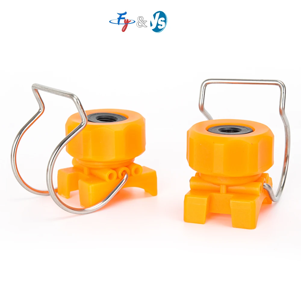 Adjustable Plastic Ball Clamp Nozzle DN20 DN25 DN32 DN40 DN50 Pressure Powered Coating Spray Nozzle for Industrial Cleaning