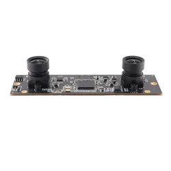 USB3.0 Global Shutter 90FPS Color Synchronization Stereo Webcam Plug Play Windows Linux Android Mac Dual Lens USB Camera Module
