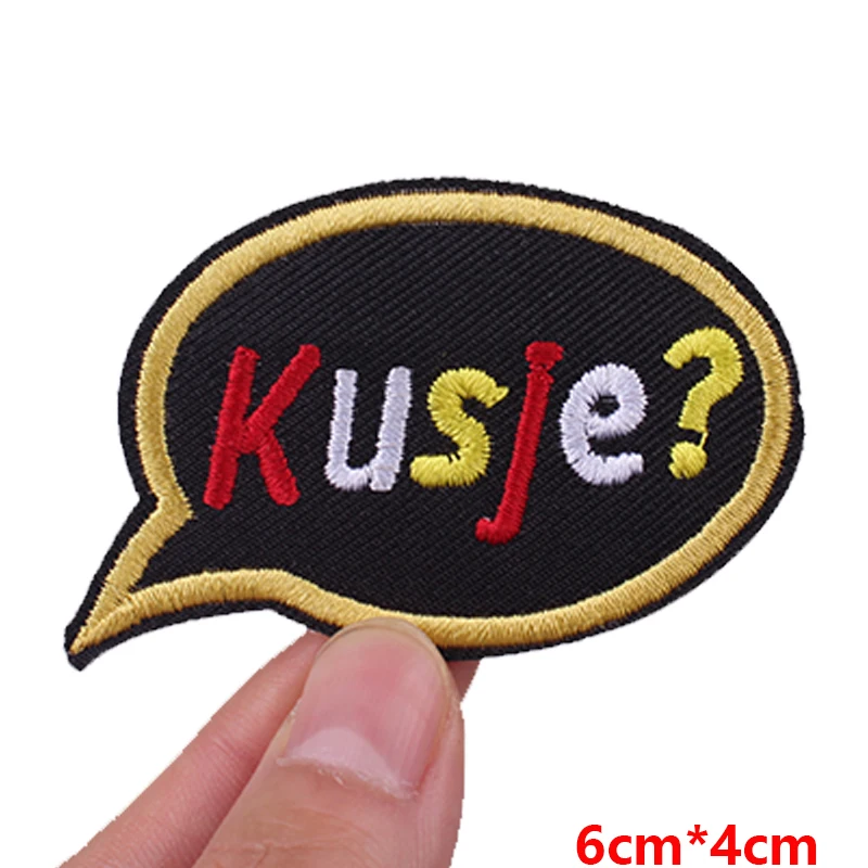 Nederland Oeteldonk embleem borduurpatches opstrijkbare patches voor kleding Nederland carnaval patch viering geschenken naai DIY
