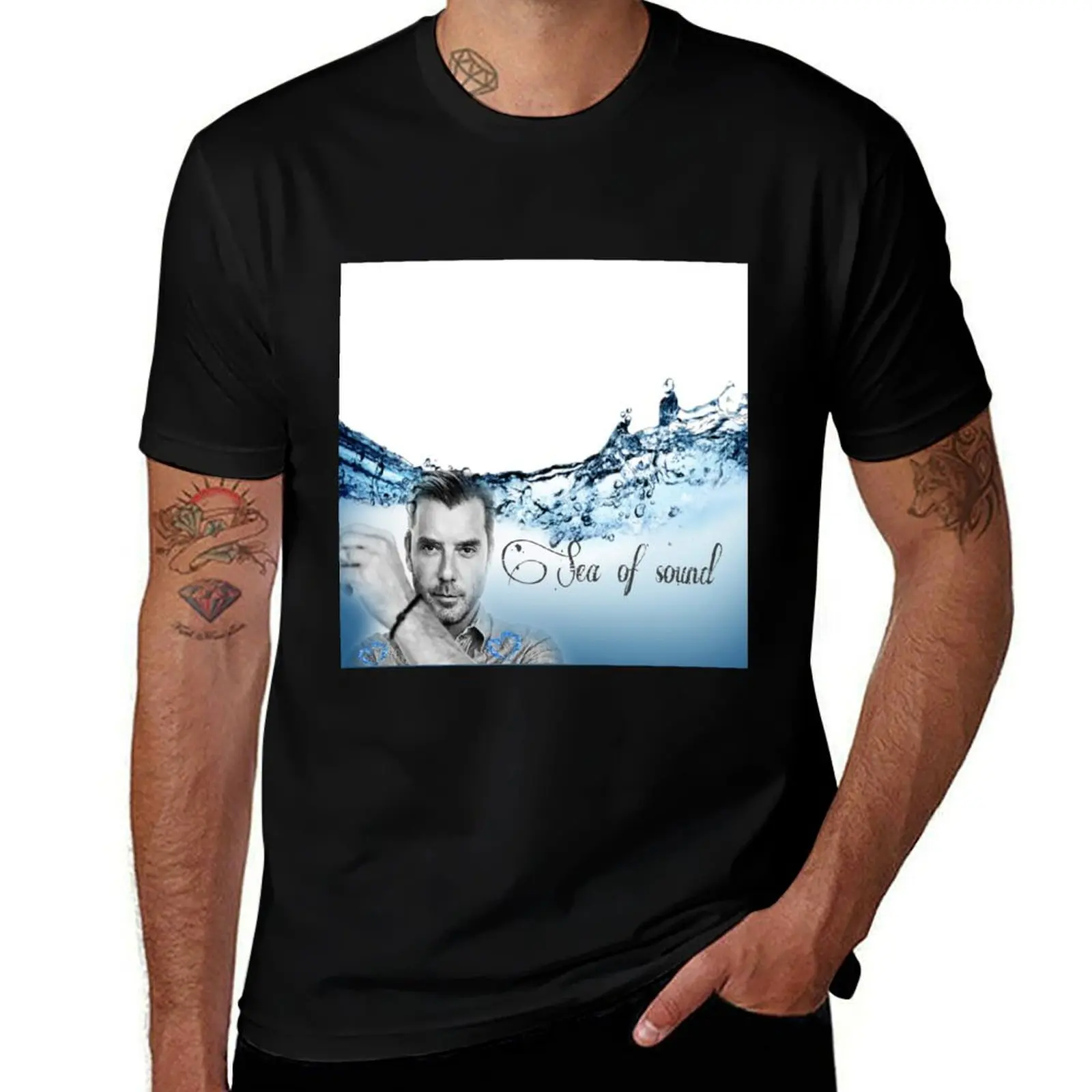 

Gavin Rossdale Sea Of Sound T-Shirt t shirts for man cotton funny man t shirt summer