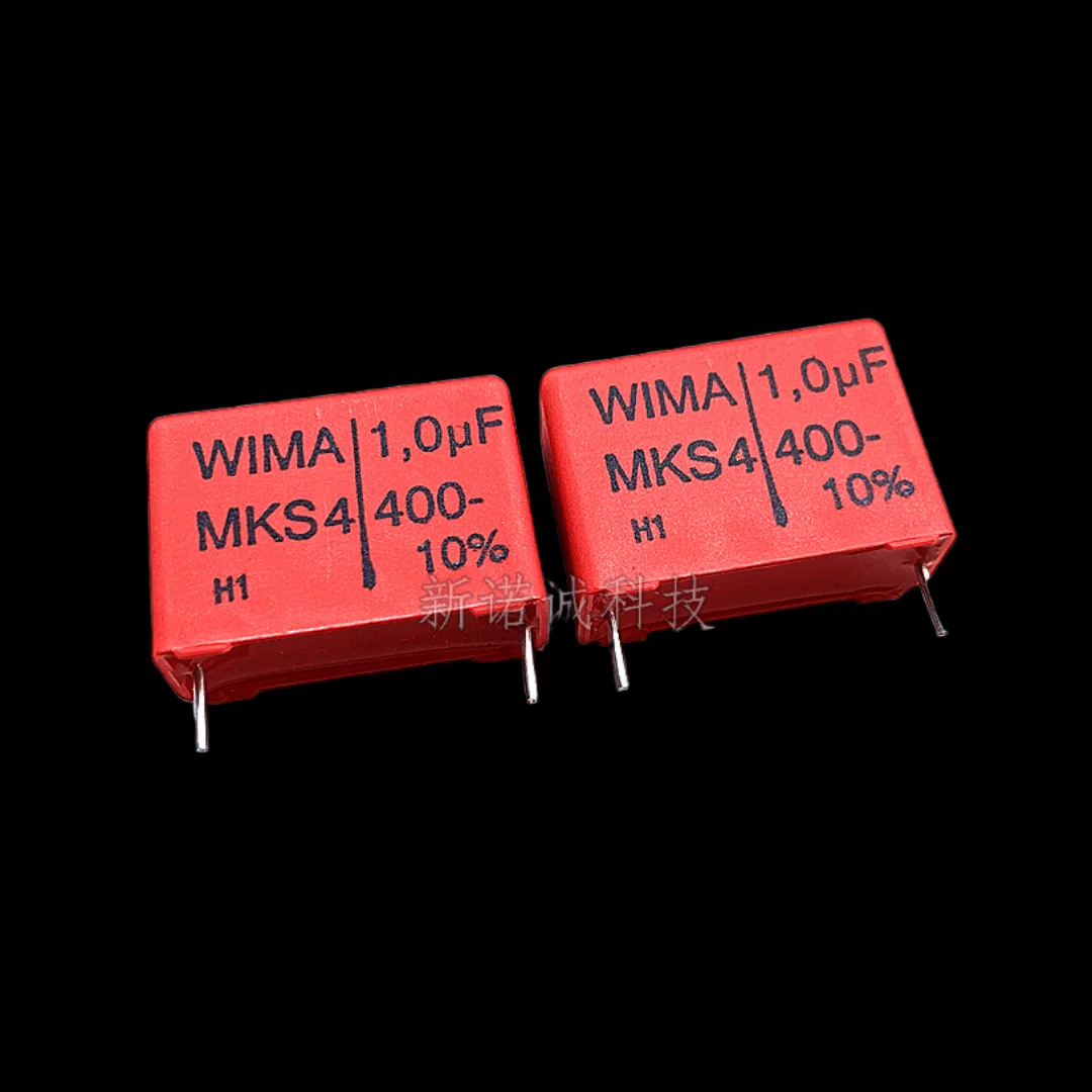 10PCS/ 400V 105 1UF 400V 1.0UF MKS4 핀 거리 22.5 오디오 커패시터
