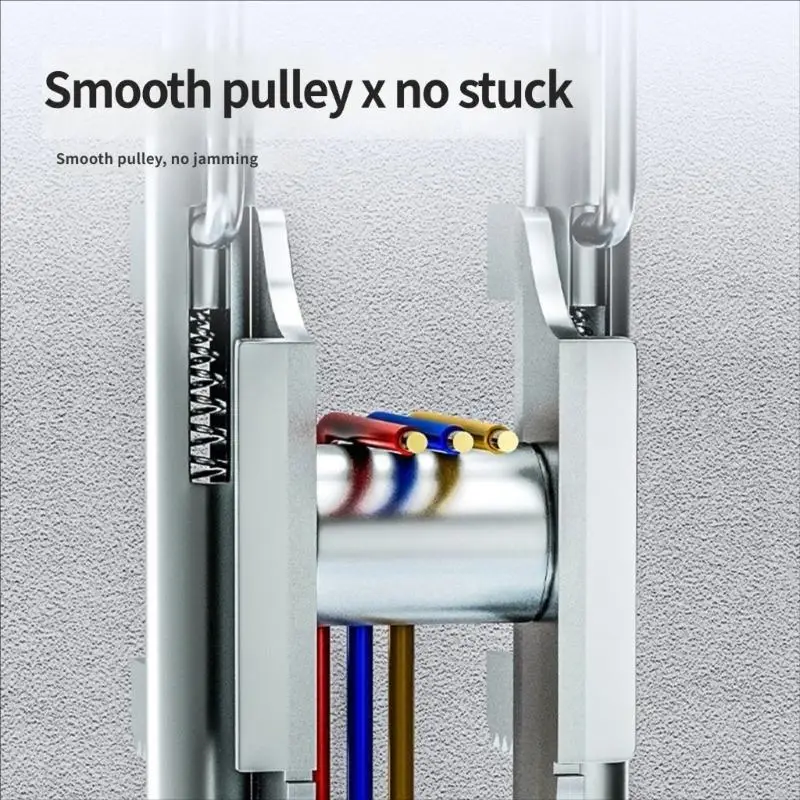 Professional Cable Pulling Aid Cable Puller Machine Wire Puller Pulling Auxiliary Device Electrician Wire Cable Threading Tool