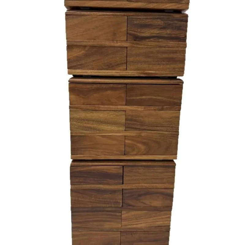 

Walnut Luban rotating mechanism box, storage tea set, jewelry bracelet Wenwan walnut storage, Wenwan bracelet.