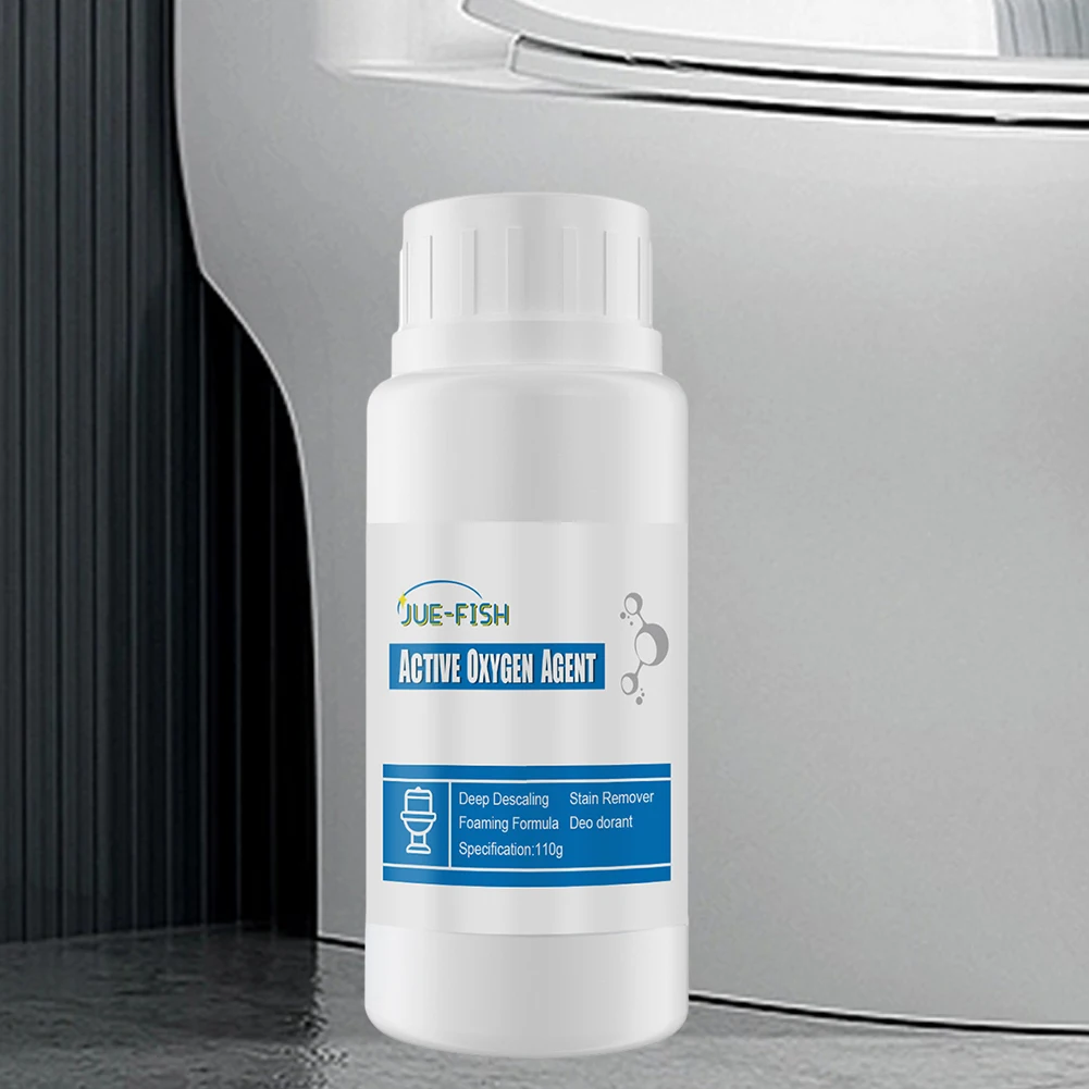 Toilet Bowl Cleaner Versatile Toilet Cleaner Foam Powder Deep Cleaning for Toilet Descaling Decontaminat