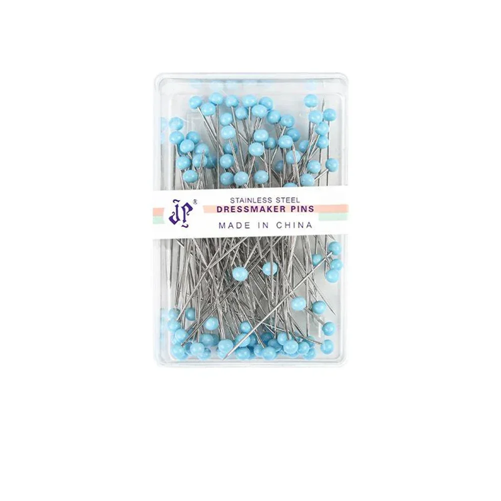 100pcs Sewing Pins Cross Stitch Positioning Pearlescent Needle Sewing Tools Accessories For Daily Sewing Dressmaking Crafts