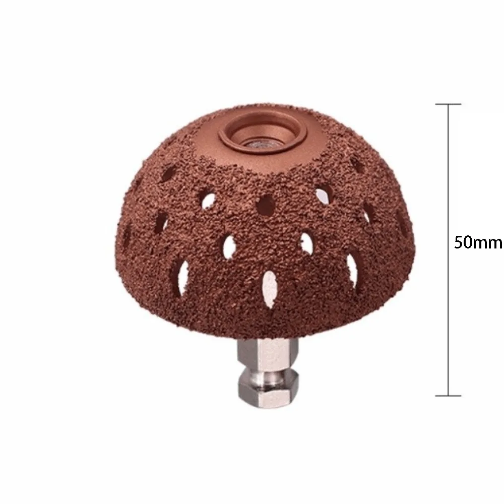 

Шлифовальная головка для шин из вольфрамовой стали, полусферический инструмент для ремонта шин крупной зернистости, низкоскоростной высокоскоростной буферный инструмент для шин, полировальное колесо