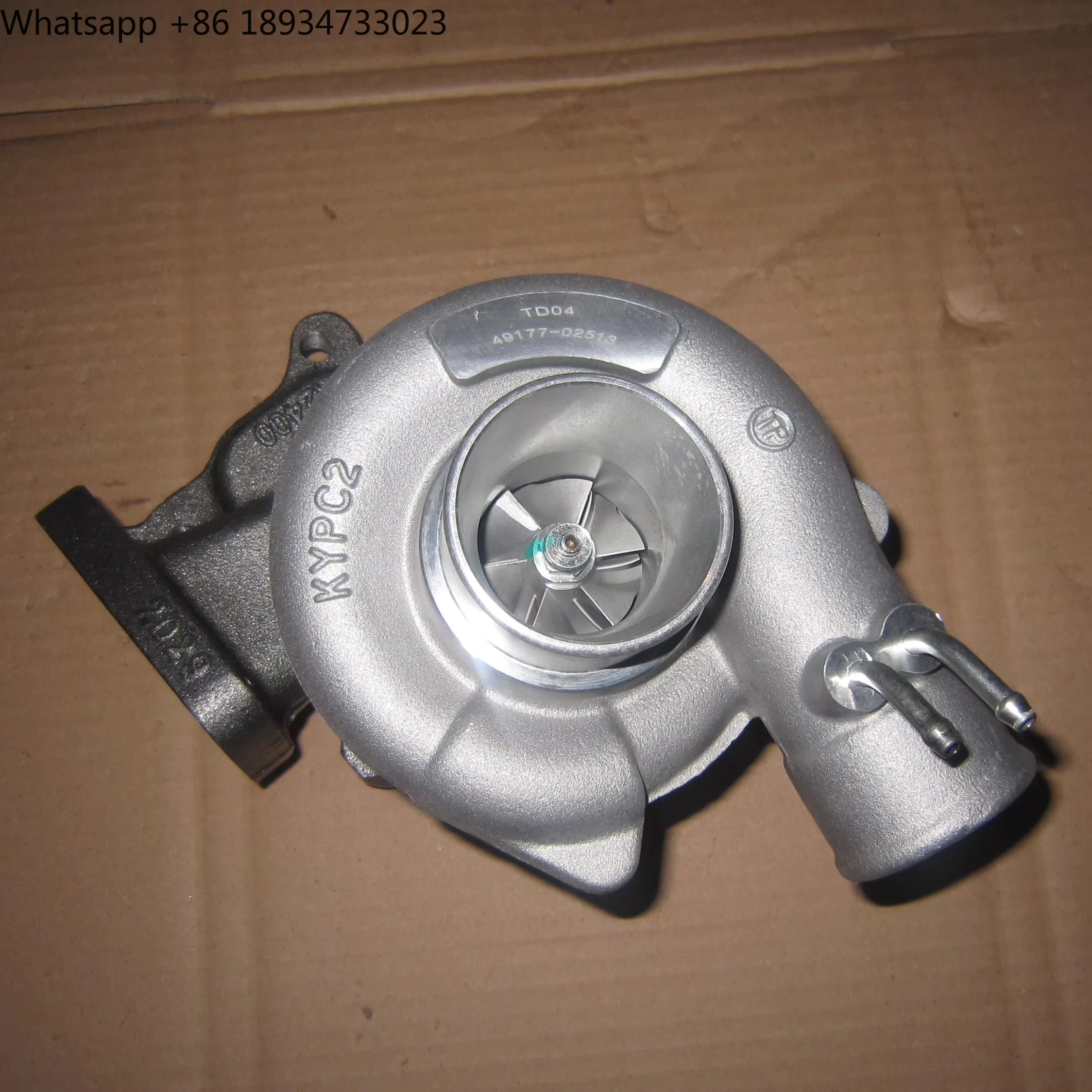 New TD04 Turbocharger NTWL39 for Mitsubishi Pajero D4BH 4D56 Diesel Engine Models 49177-02512 49177-02513 Turbo Boost view 3