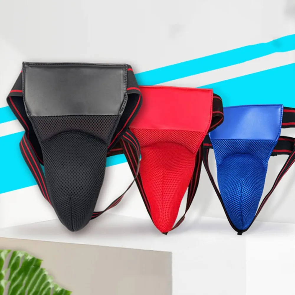 

Adjustable Crotch Protector Groin Guard Jockstrap Groin Protector Cup Sports Safety Professional Boxing Protection Jockstrap