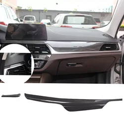 Carbon Fiber Car Dashboard Trims For BMW 5 Series G30 G32 G38 530i F90 M5 2018-2022