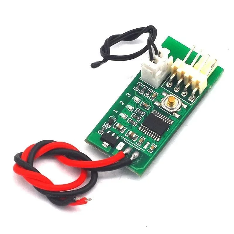 DC 12V PWM Speed Controller Fan Speed governor 4 Wire Computer Temperature control Switch for PC CPU Cooler Fan Alarm STK IC NEW