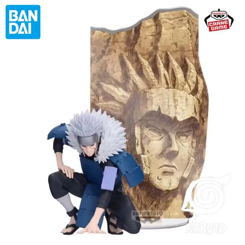 En Stock Bandai Original Naruto Senju Tobirama figura de Anime modelo de acción muñeca de dibujos animados juguete de escritorio decoración adornos regalos del Festival