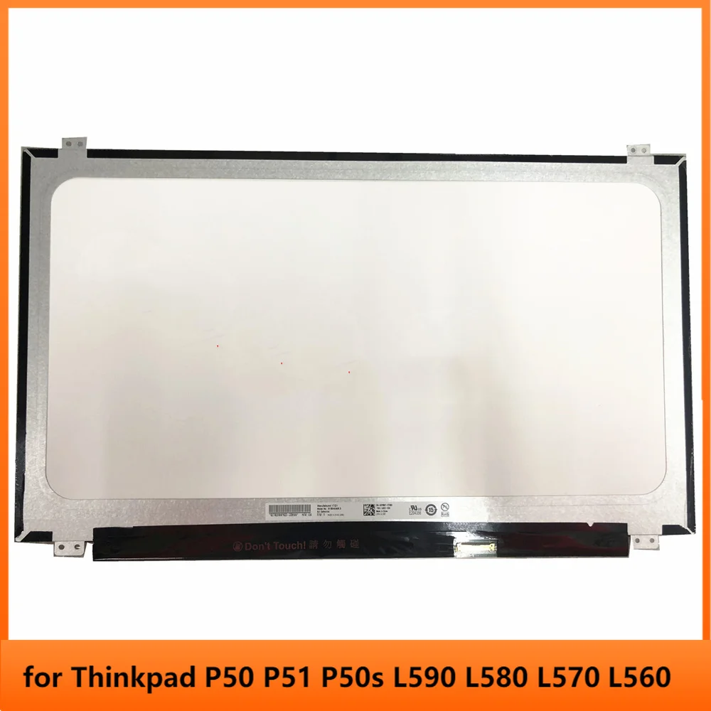 

15.6 Inch for Thinkpad P50 P51 P50s L590 L580 L570 L560 Laptop LCD Screen Display Panel Slim Matrix 30Pins FHD 1920x1080