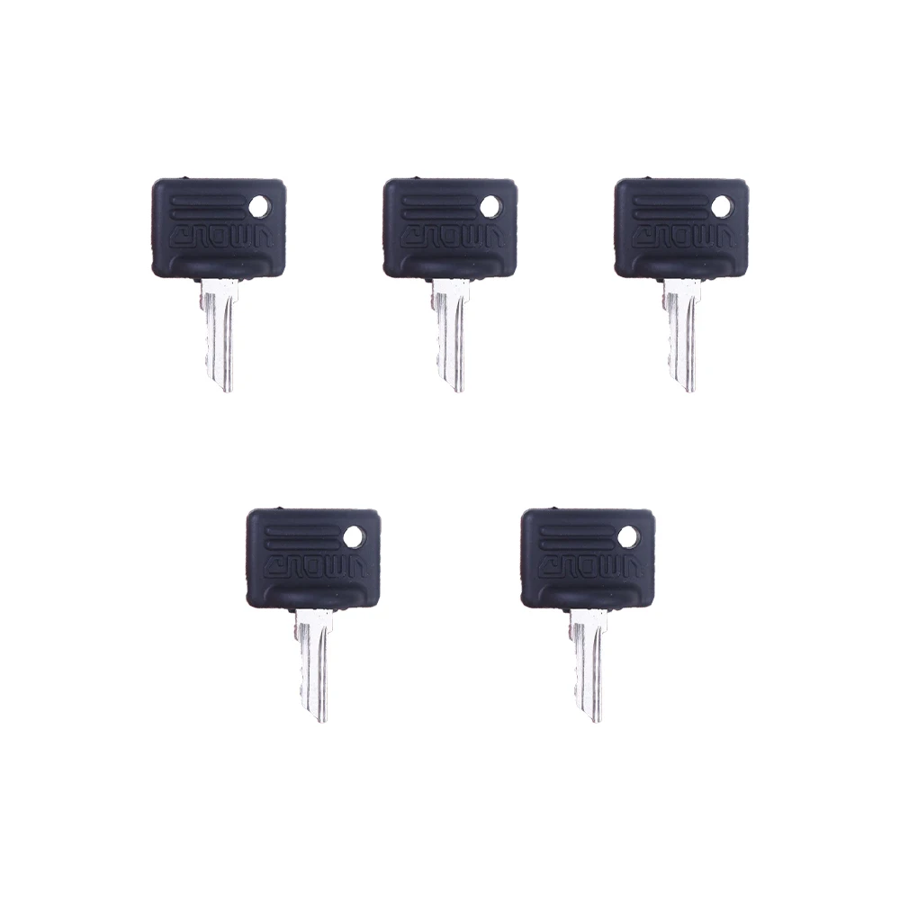 1/5/10/30/50 PCS Ignition Keys 107151-001 089216-001 For Crown Forklift Walkie Wave PE3000 PE4000 PE4500 WP3000