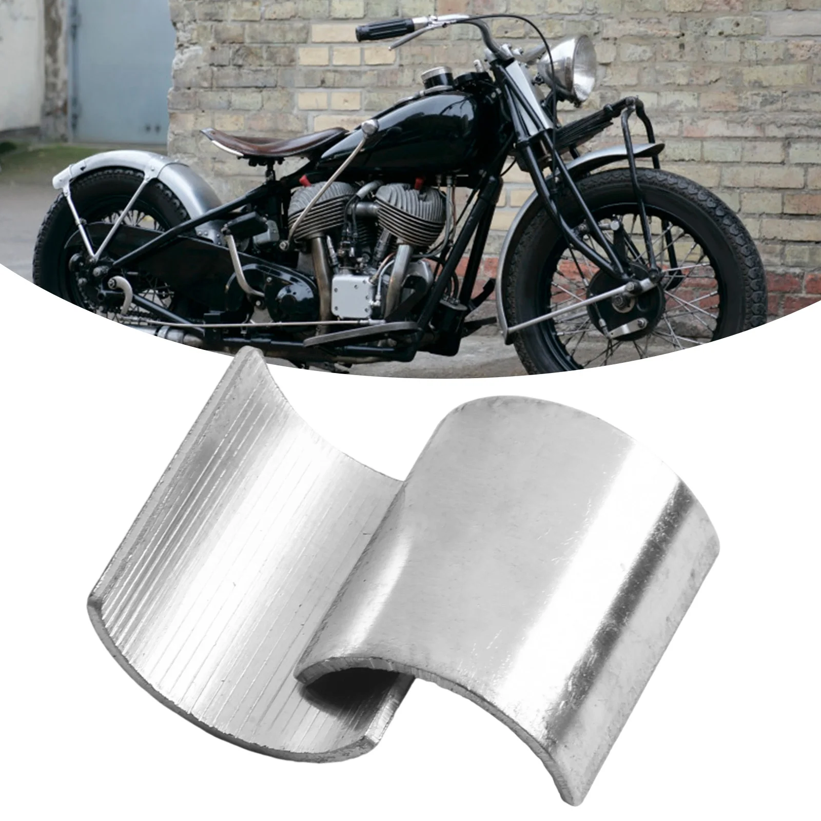 Aluminum Motorcycle Handlebar Clamp Pressure Bushing 25 22mm for Secure Fit in Modified Motorbike Handlebar Applications
