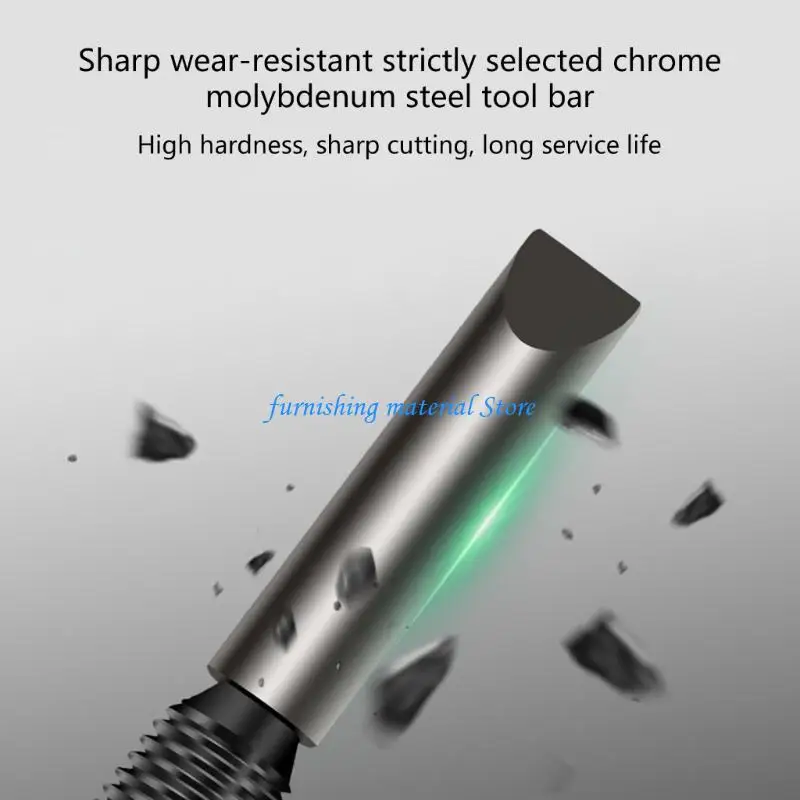 

Y5GD 4PCS Bolt Breaker Set Nut Splitter Crackers Remover Remove Corroded Bolt 75mm-145mm 4 Size