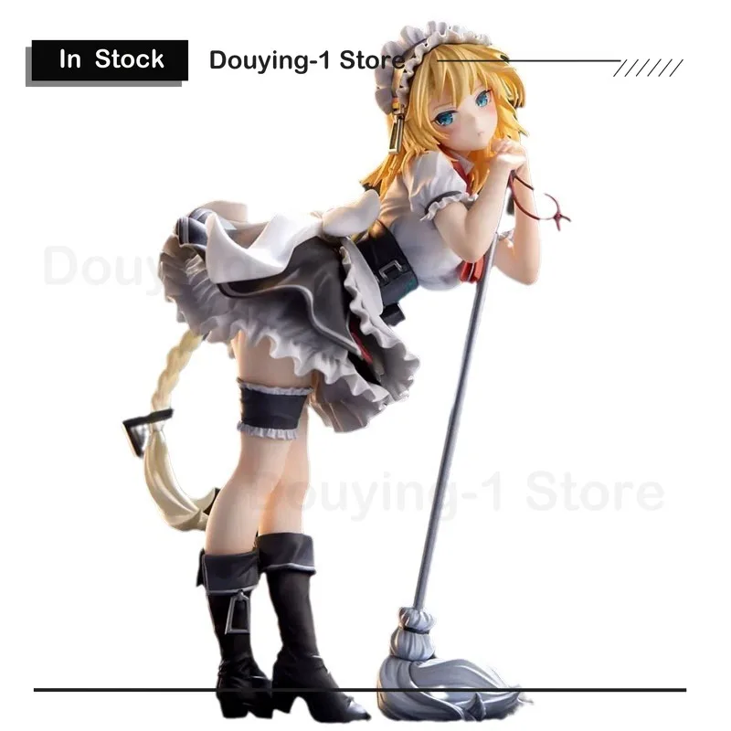 

Фигурка G36 из Girls Frontline, 22 см, в костюме горничной, милая, стоячая поза, модель, игрушка, подарок, коллекционная декоративная статуэтка из ПВХ
