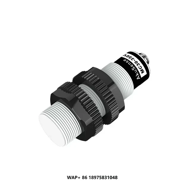 (M30 Series)0-10V DC IP67 Analog Output Ultrasonic Sensor 250-3500mm Industrial Sensor Diffuse Reflection Manufacturing Sensor