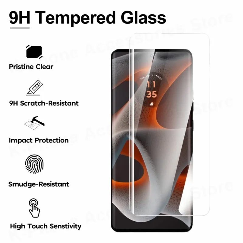 3D Curved Full Glue UV Tempered Glass For Motorola Edge 50 Pro 40 Neo 30 Fusion Ultra X50 Screen Protector For Moto Edge S30 Pro