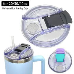 Sealing Bottle Cover Splash Spill Proof Plain Plastic Replacement Lids for  Tumbler Cup with Handle Themos Cup Lid