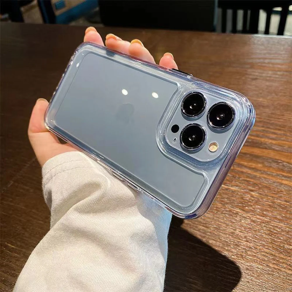 Прозрачный чехол для телефона iPhone 17 Pro Max 16, 13, 11, 15, 14 Plus 12, 17 Air 16E 17 Pro max, мягкий силиконовый противоударный чехол