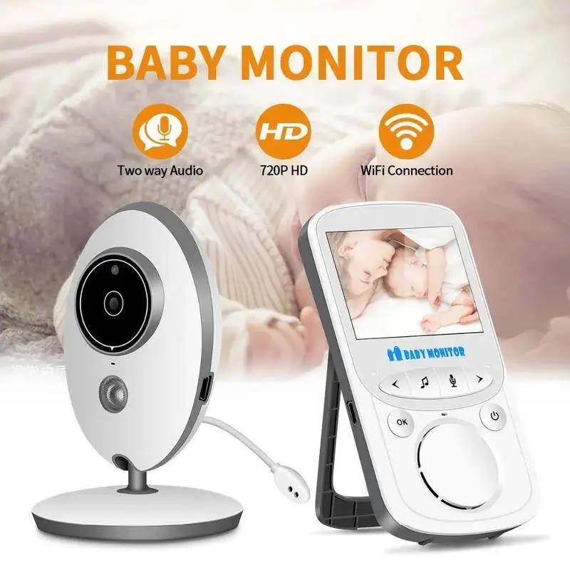 

Baby Monitor HD night vision Two-way Audio Talk IR 24h Portable Baby Camera VB605 Wireless 2.4inch Video LCD dispaly Nanny Baby