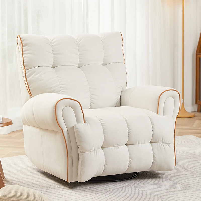 

Multifunctional electric single sofa can be rotated and adjusted
