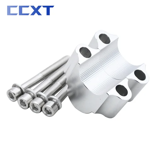 Imagen 2 del producto Elevadores de manillar de motocicleta, abrazadera de montaje, elevador CNC para KTM DUKE 390 690 790 890 990 1190 1290 Adventure/R Honda Yamaha