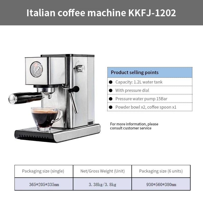 2022 Caffettiera professionale per caffè espresso completamente automatica