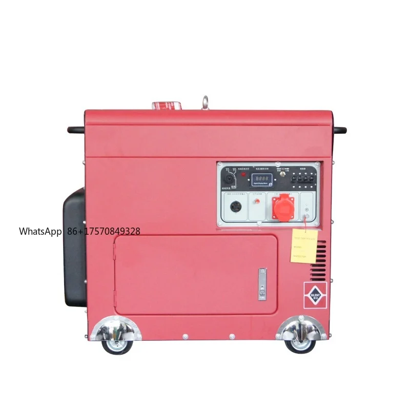 

All-Copper 5kw 10kva 12kva 10kw Silent Type Generator Portable Power Factory Direct Soundproof Electric Genset