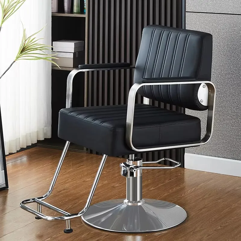 

Luxury Professional Chair Barber For Man Personalized Hair Salon Swivel Barber Chair Lifter Aesthetic Cadeira Furniture