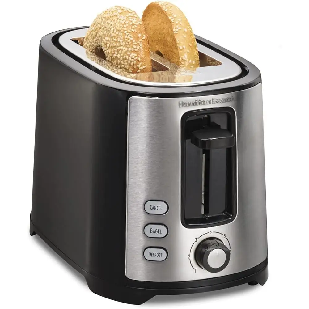 Quiet Blender with Ice Crushing Function and Extra Wide Slot Toaster Bagels and Thick Bread Easy Clean Dishwasher Safe