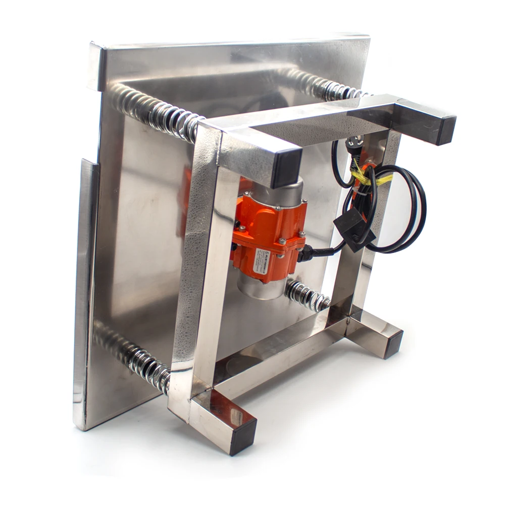 50X50ซม.คอนกรีตสั่นตารางการสั่นสะเทือน Test Bench Test บล็อกการสั่นสะเทือนแพลตฟอร์มสแตนเลสมินิสั่นสะเทือนตาราง