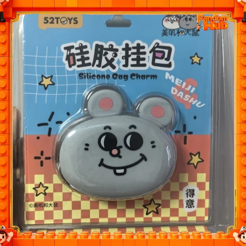 

52TOYS Meiji & Dashu Fridge Magnet Silicone Bag Luggage Tag Trendy Toy Peripheral Gift