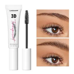 3D Eyebrow Glue Waterproof Eyebrow Style Gel Professional Makeup Brow Glue Extreme Hold Eyebrow Gel Brow Fixer Clear Eyebrows