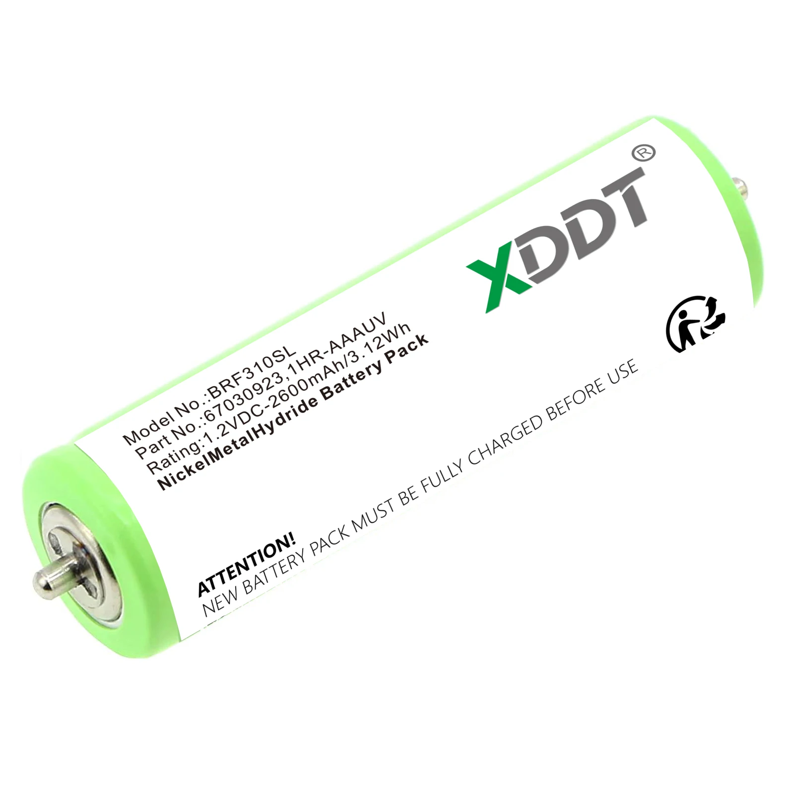 1.2V 2000Mah Shaver…