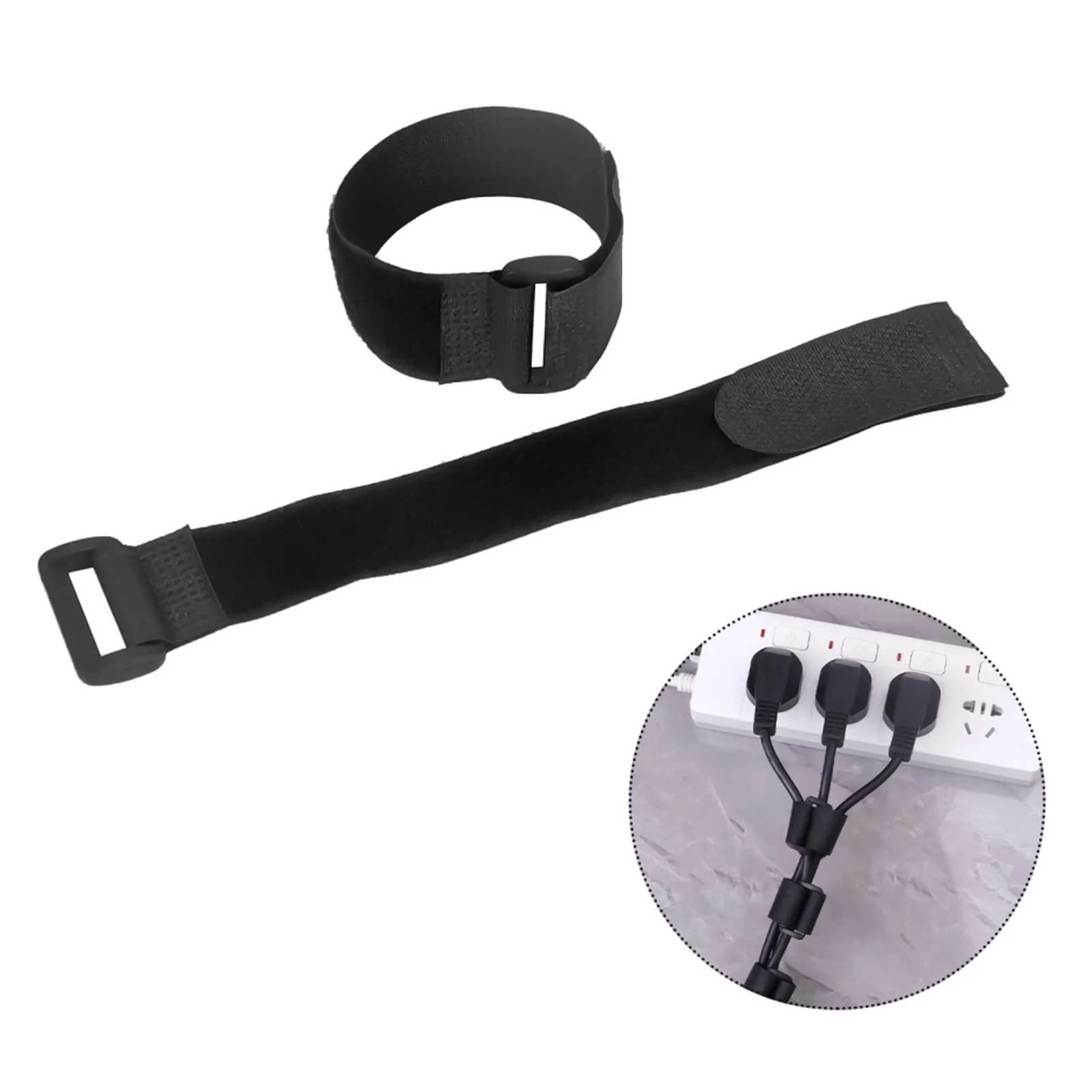 10pcs Bicycle Cable Ties Durable Nylon Hook and Loop Straps for Cycling Accessories Bike Frame Organizer Gear Wrap