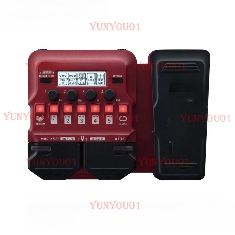 Immagine 3: Pedale Multi-Effetto B1 B1X FOUR per Basso Elettrico con Pedale di Espressione