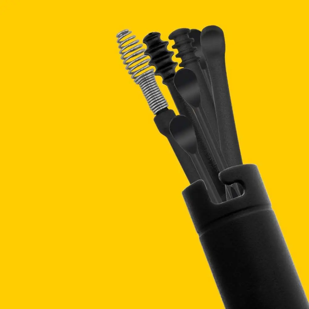 Massage Earpick Spiral With Storage Case Dual-end Wax Remover Ear Wax Removal Tool Ear Care Tools Ear Canal Cleaner Spoon