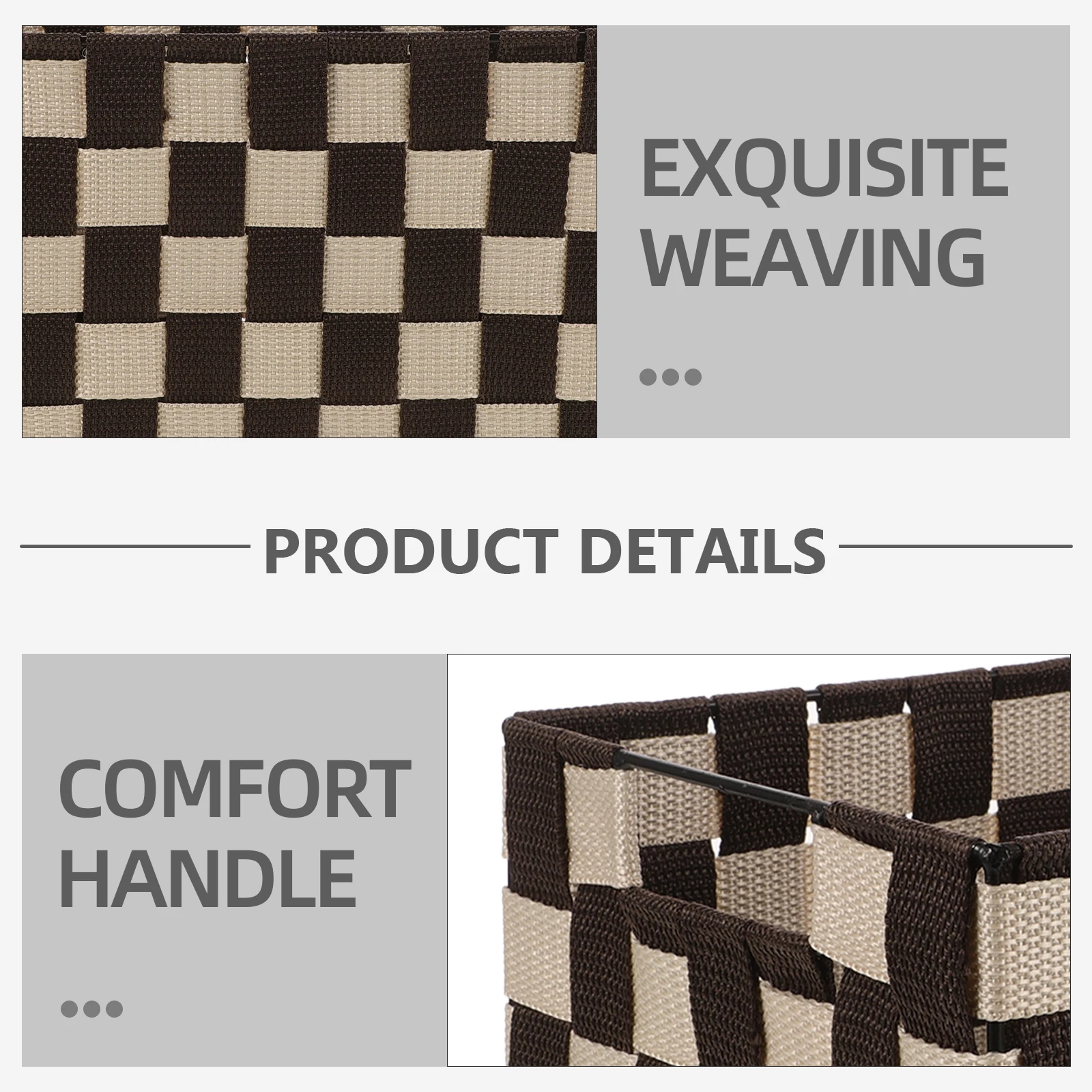 

Storage Bin With Handle Large Capacity Clothes Storage Basket For Home Bedroom Laundry Room Organizer Container