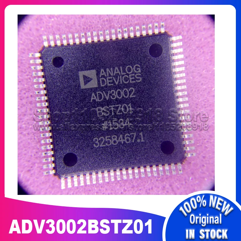 

5~20PCS/LOT ADV3002BSTZ01 ADV3002 BSTZ01 QFP-80 100% New Spot stock